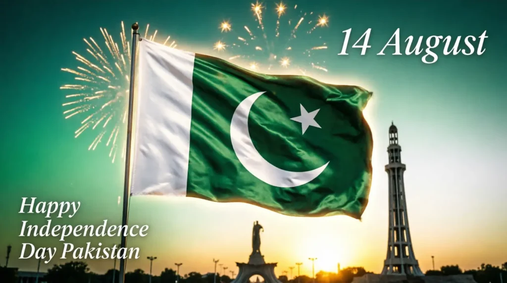 14 August Wishes for Pakistan Social Media Captions