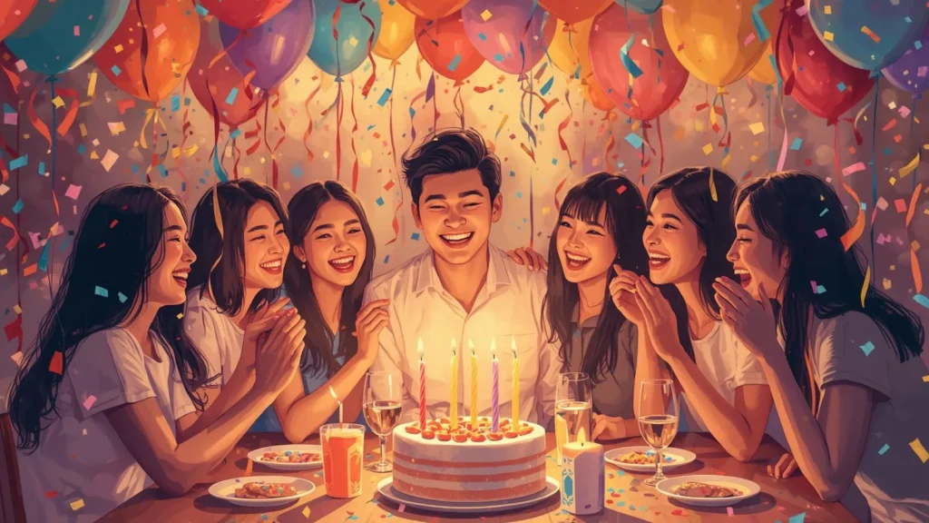 Celebration Birthday Wishes for Boyfriend