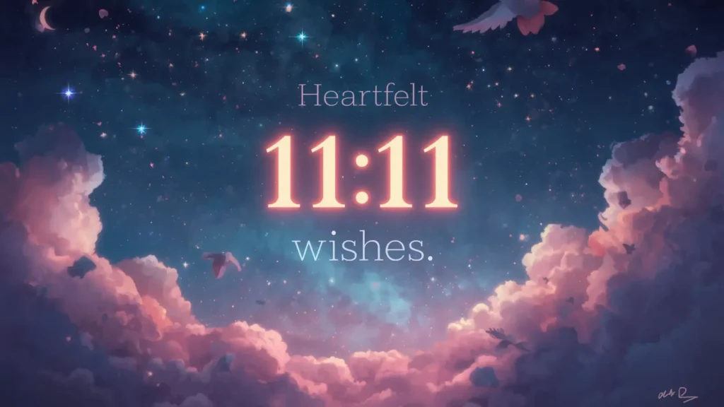 Heartfelt 11:11 Wishes