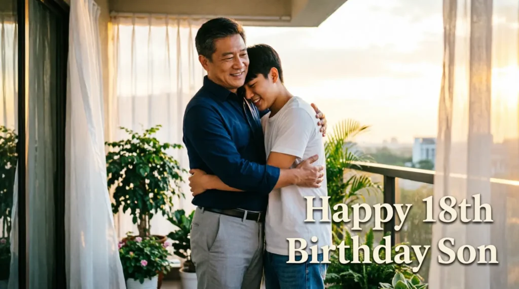 Heartfelt 18th Birthday Wishes for Son