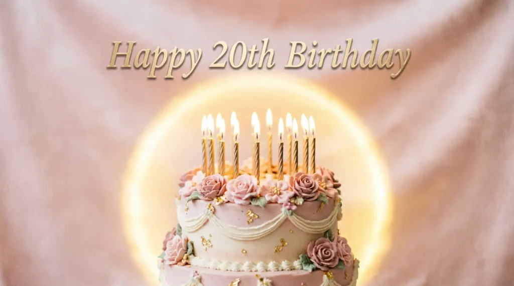 Heartfelt 20th Birthday Wishes