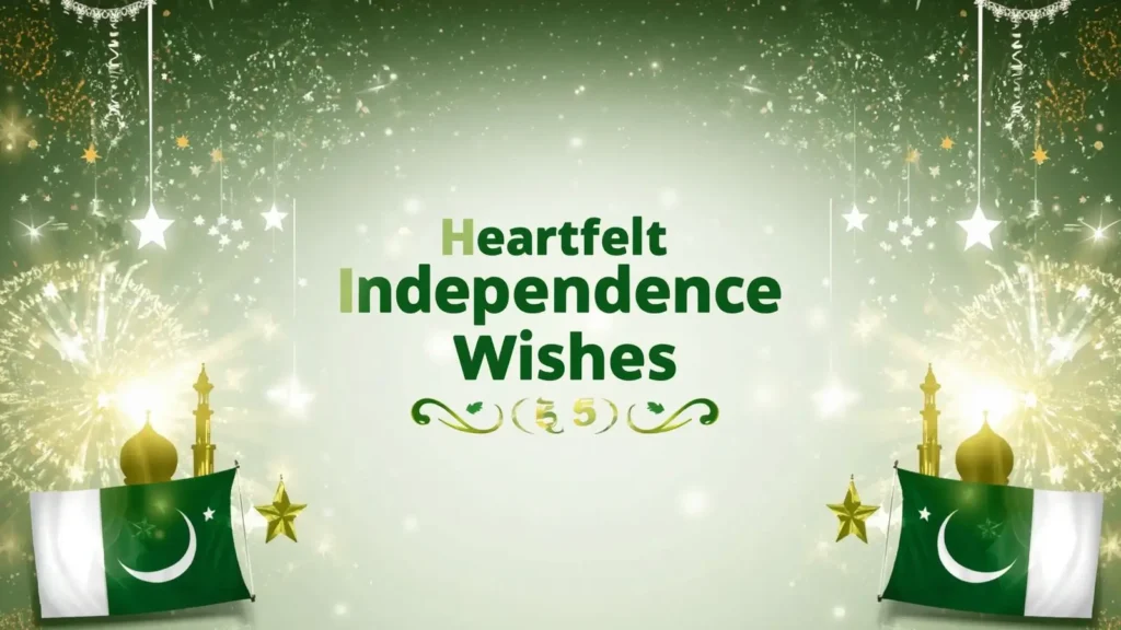 Heartfelt Independence Day Pakistan Wishes 2026
