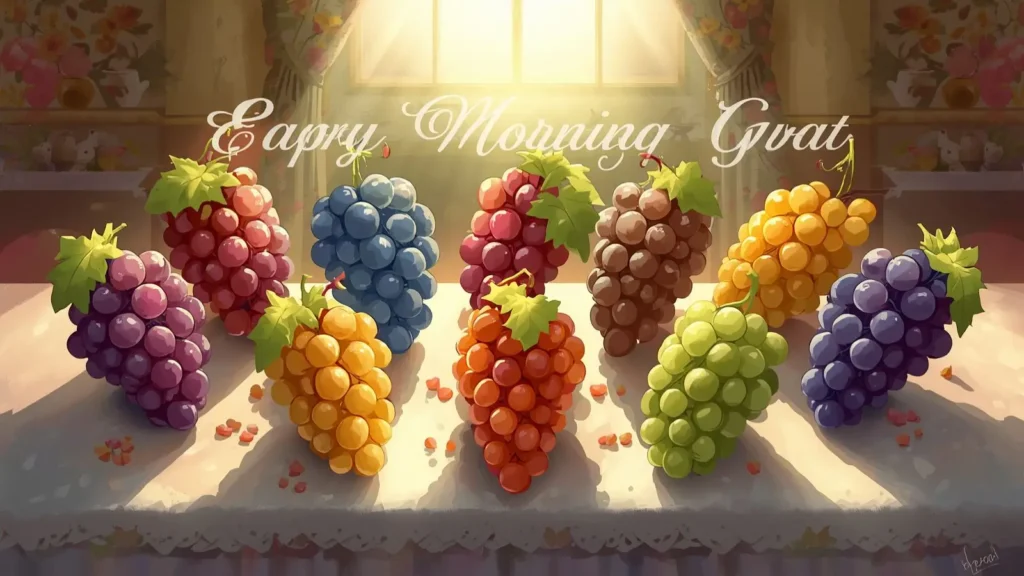 Inspirational 12 Grapes Wishes Examples