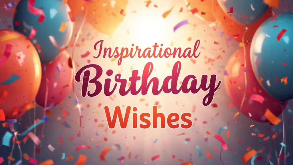 Inspirational Birthday Wishes