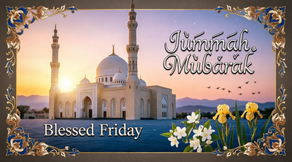 Jummah Mubarak Wishes for Friends