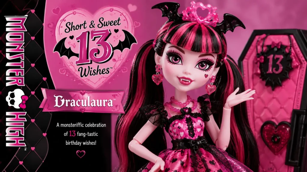 Short & Sweet 13 Wishes Draculaura
