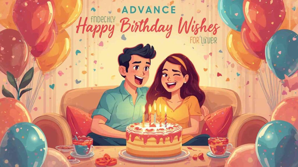 Advance Happy Birthday Wishes for Lover