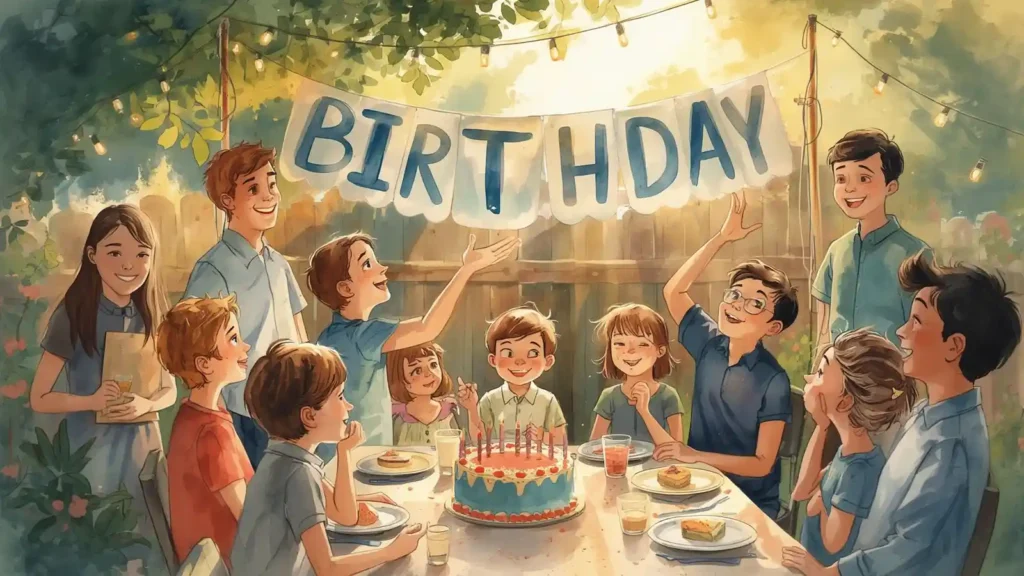 Celebration 13th Birthday Wishes for Boy