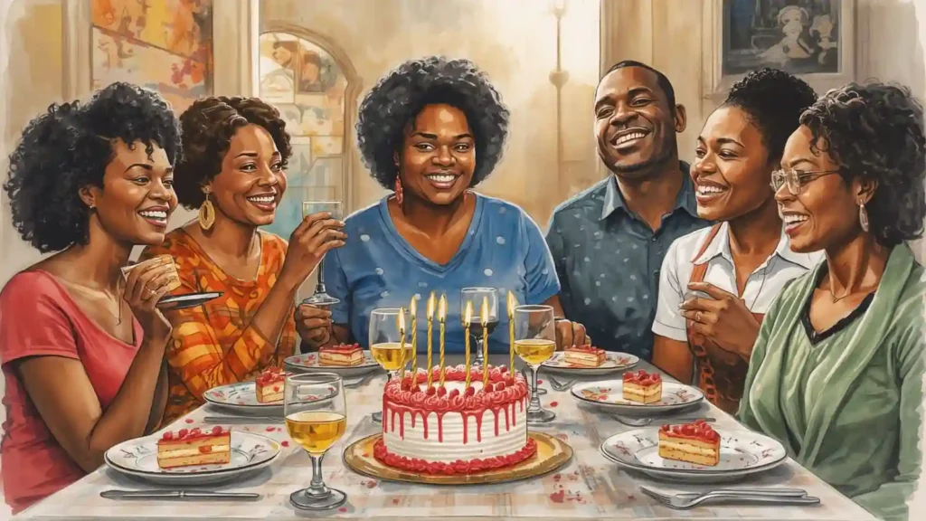 Celebration African American Birthday Wishes