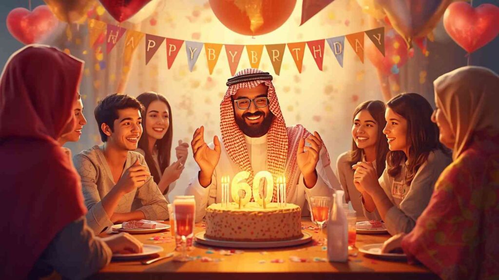 Heartfelt 60th birthday wishes for a man