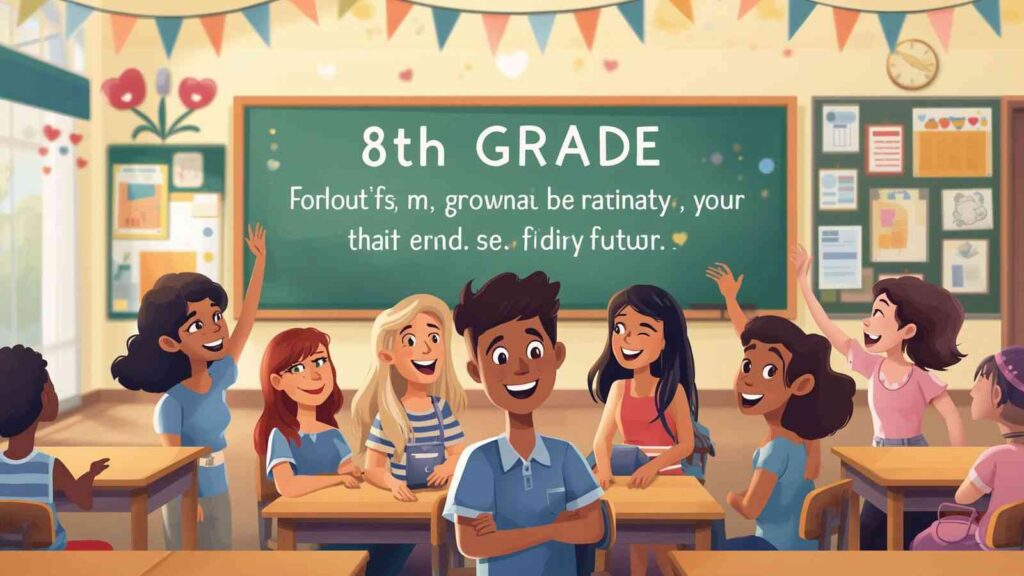 Heartfelt 8th grade graduation wishes
