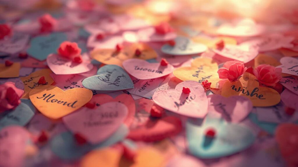 Heartfelt a thousand wishes notes