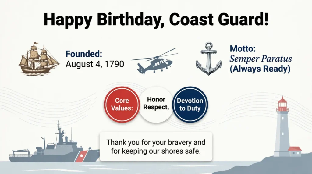  Heartfelt Coast Guard Birthday Wishes
