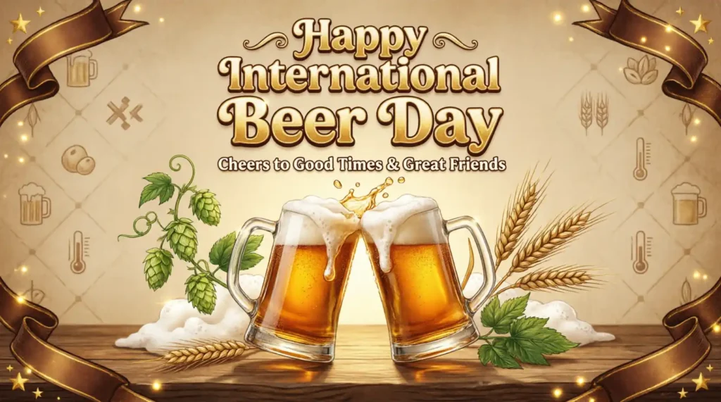 Heartfelt International Beer Day wishes