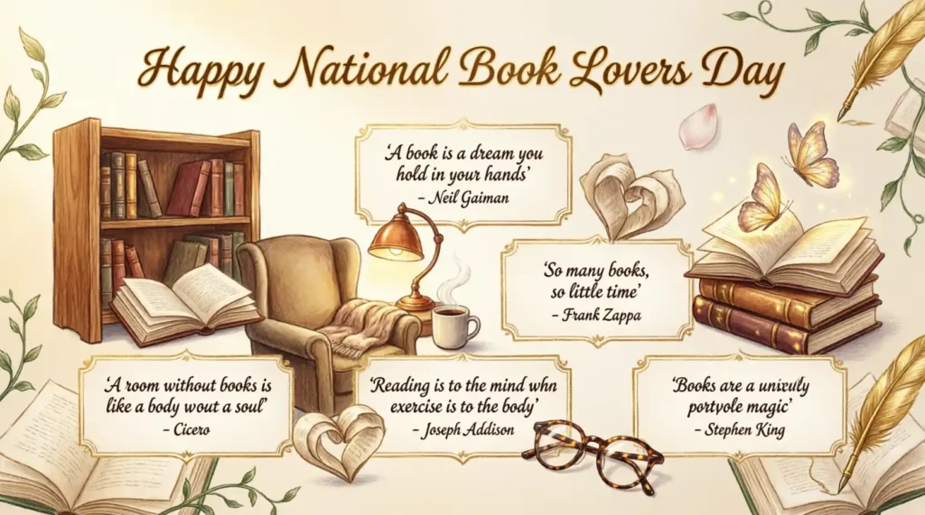 Heartfelt National Book Lovers Day Quotes