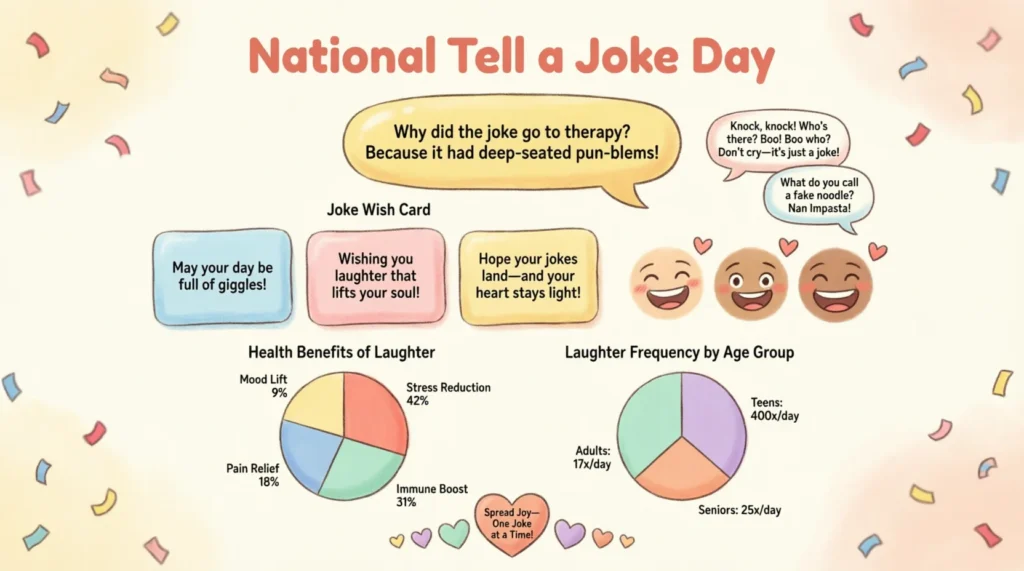  Heartfelt National Tell a Joke Day Wishes