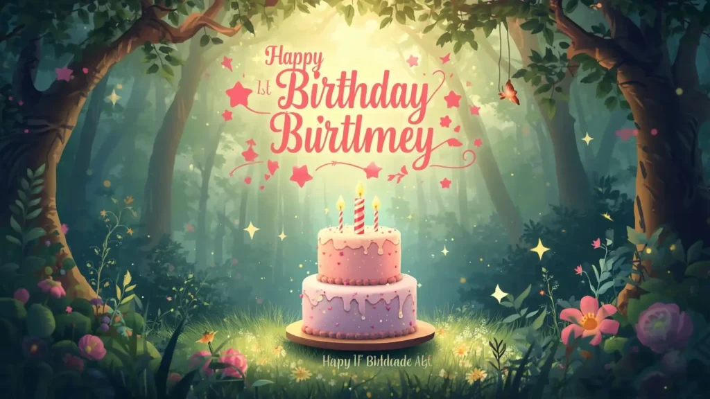 Inspirational 1st birthday wishes for girl
