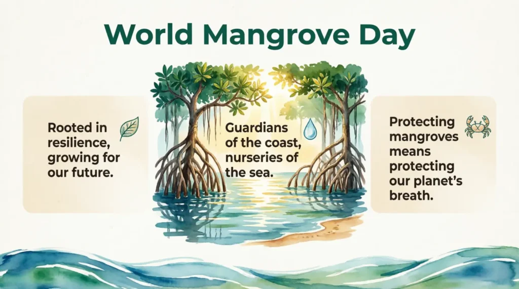 Inspirational Mangrove Day Wishes