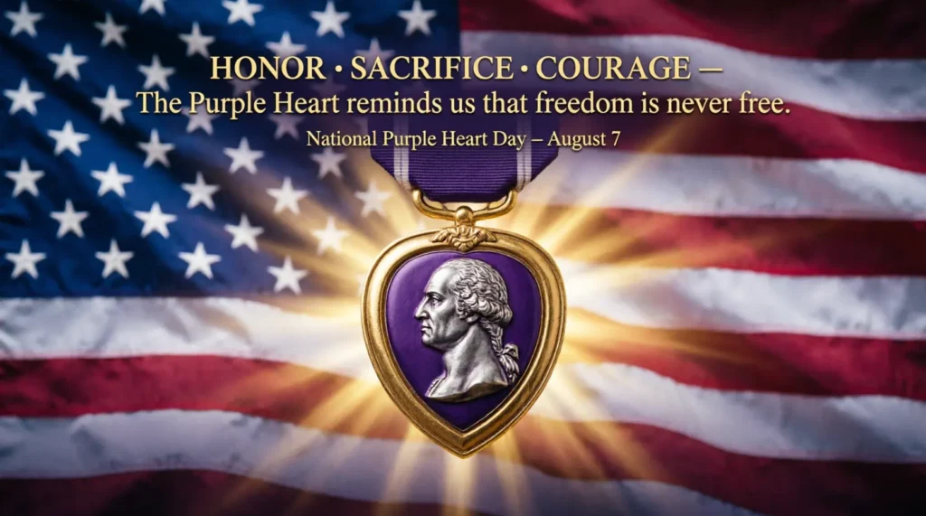 Inspirational National Purple Heart Day Quotes