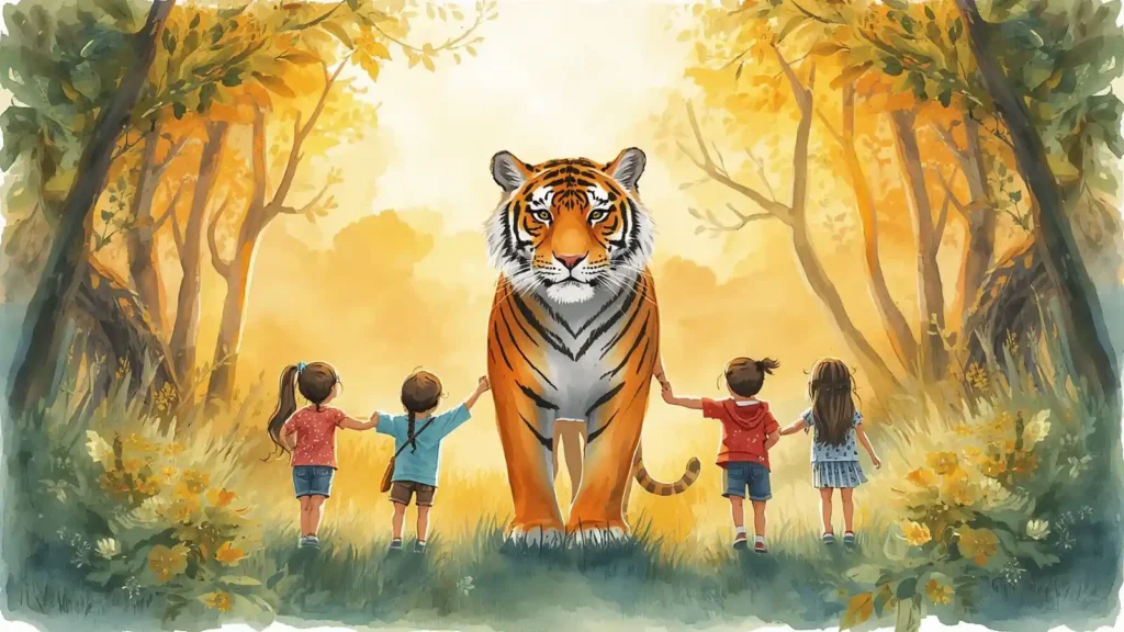 International Tiger Day Wishes for Students
