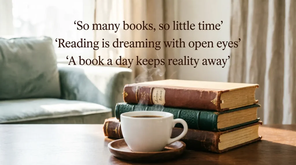 Short Quotes for Book Lovers Instagram