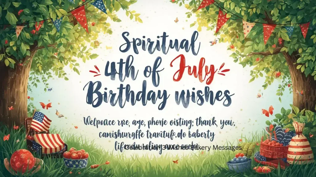 Spiritual 4th of July Birthday Wishes