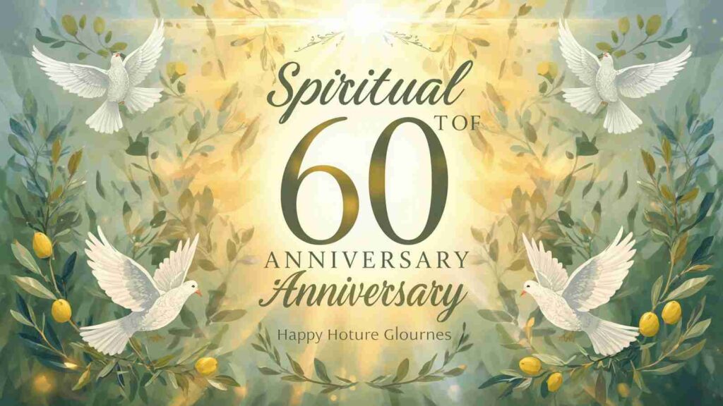 Spiritual 60th anniversary wishes