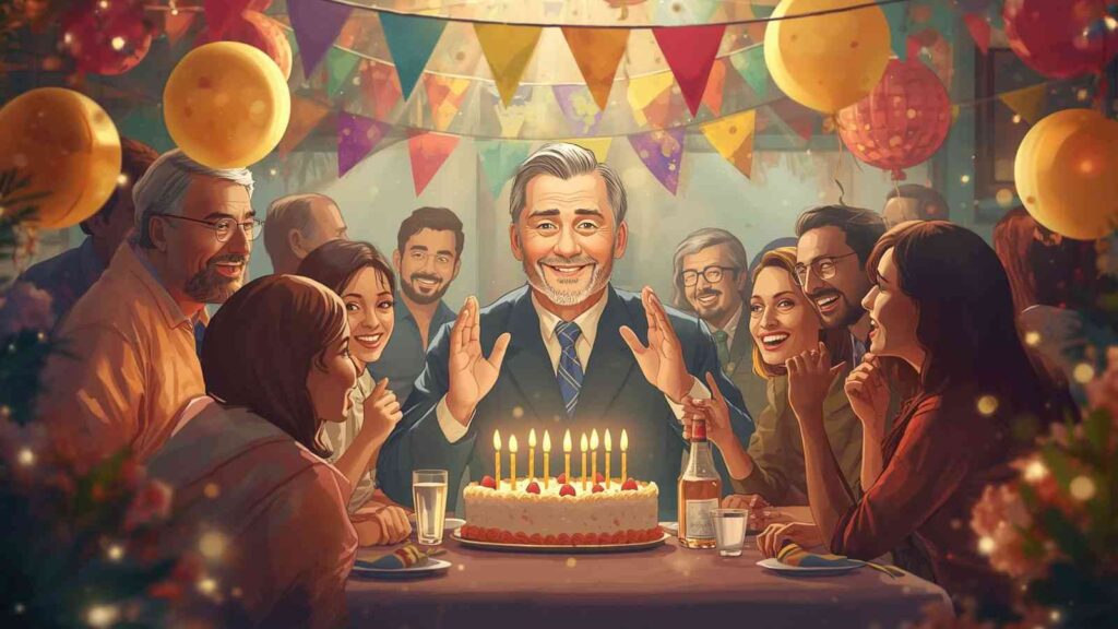 Unique 70th birthday wishes for a man