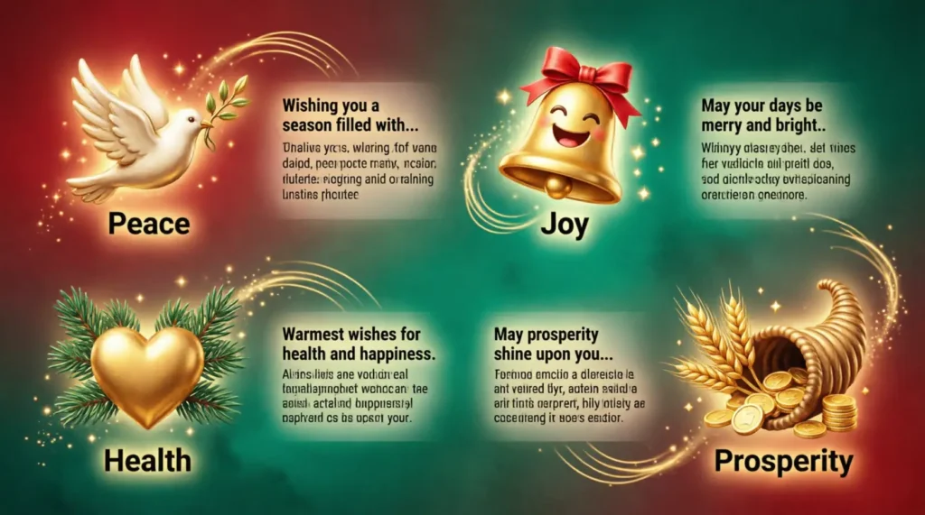 Unique animated christmas wishes