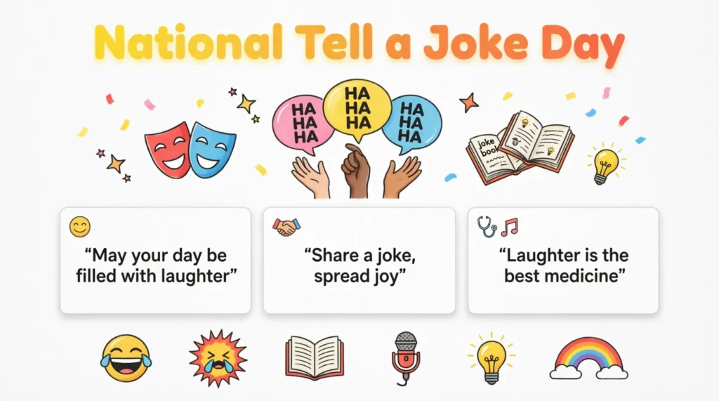 Unique National Tell a Joke Day Wishes
