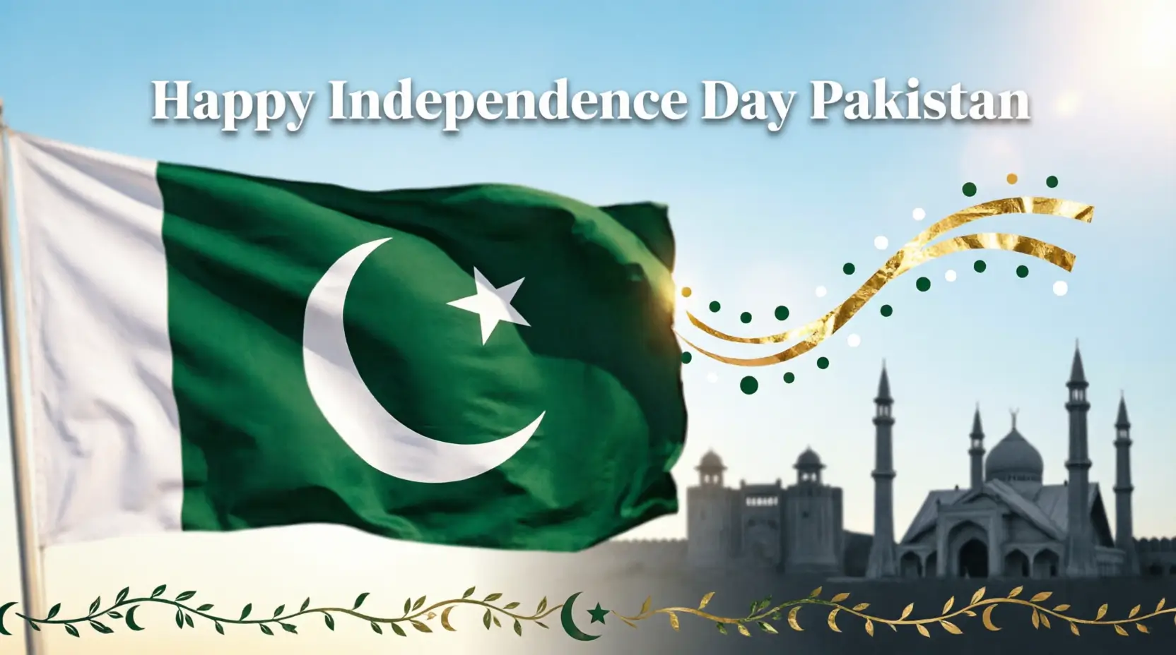 14 August Wishes for Pakistan
