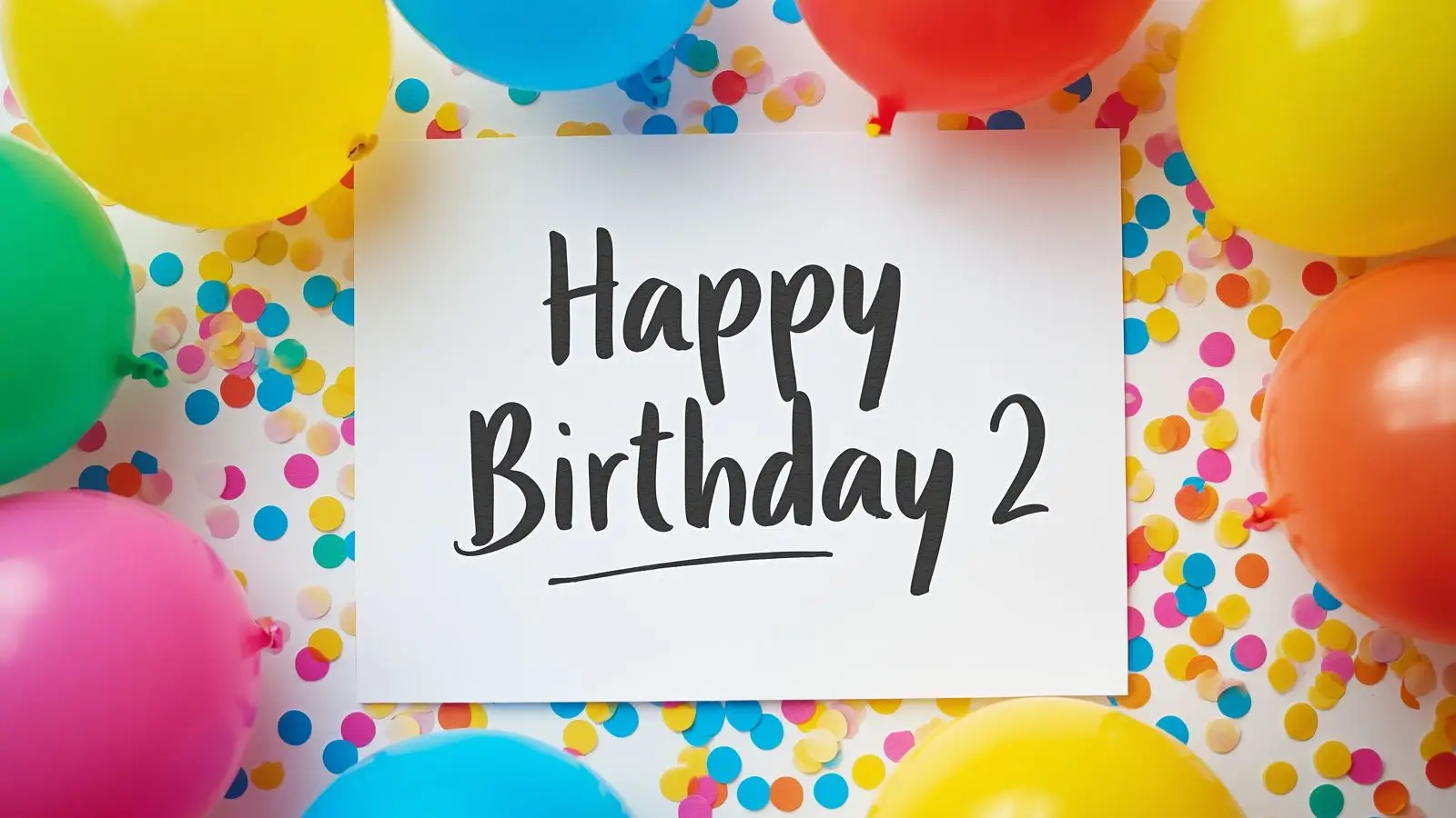 2 happy birthday wishes