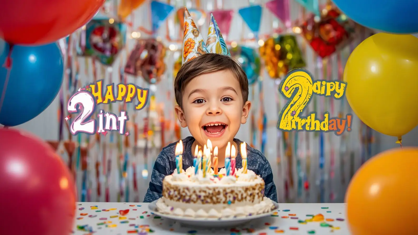 2nd Birthday Wishes for Boy