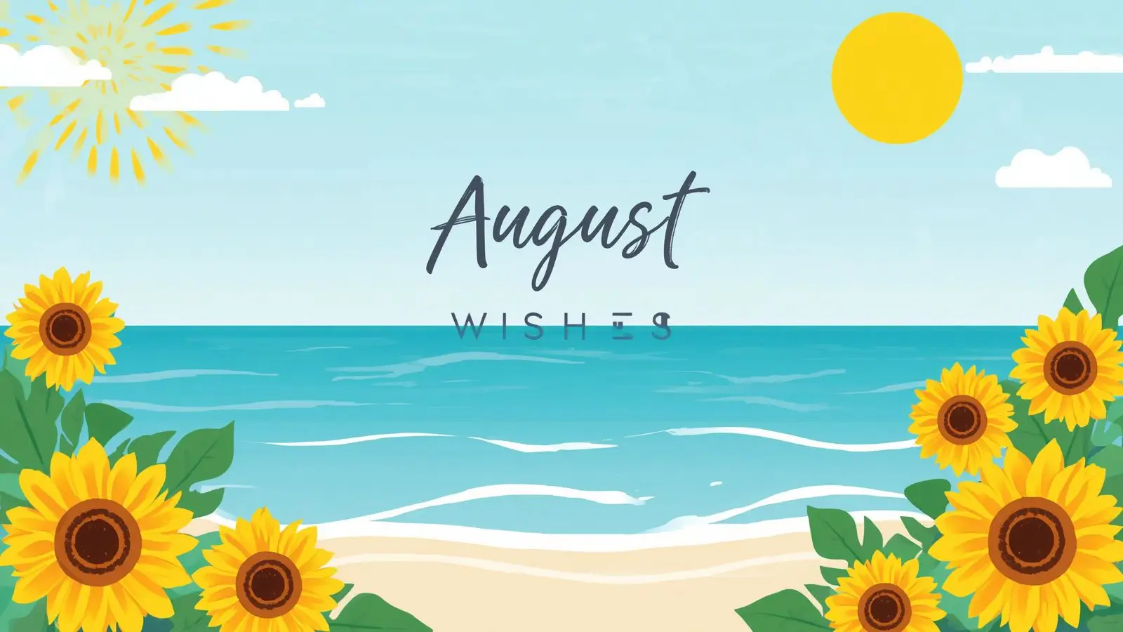 August Month Wishes