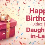 birthday wishes for daughter in law