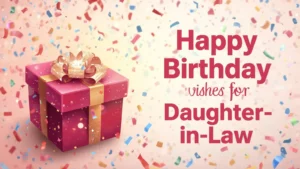 birthday wishes for daughter in law