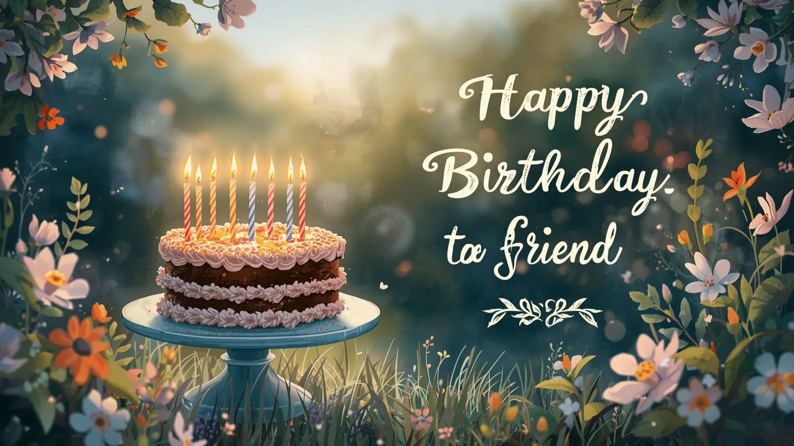 Birthday Wishes to a Friend