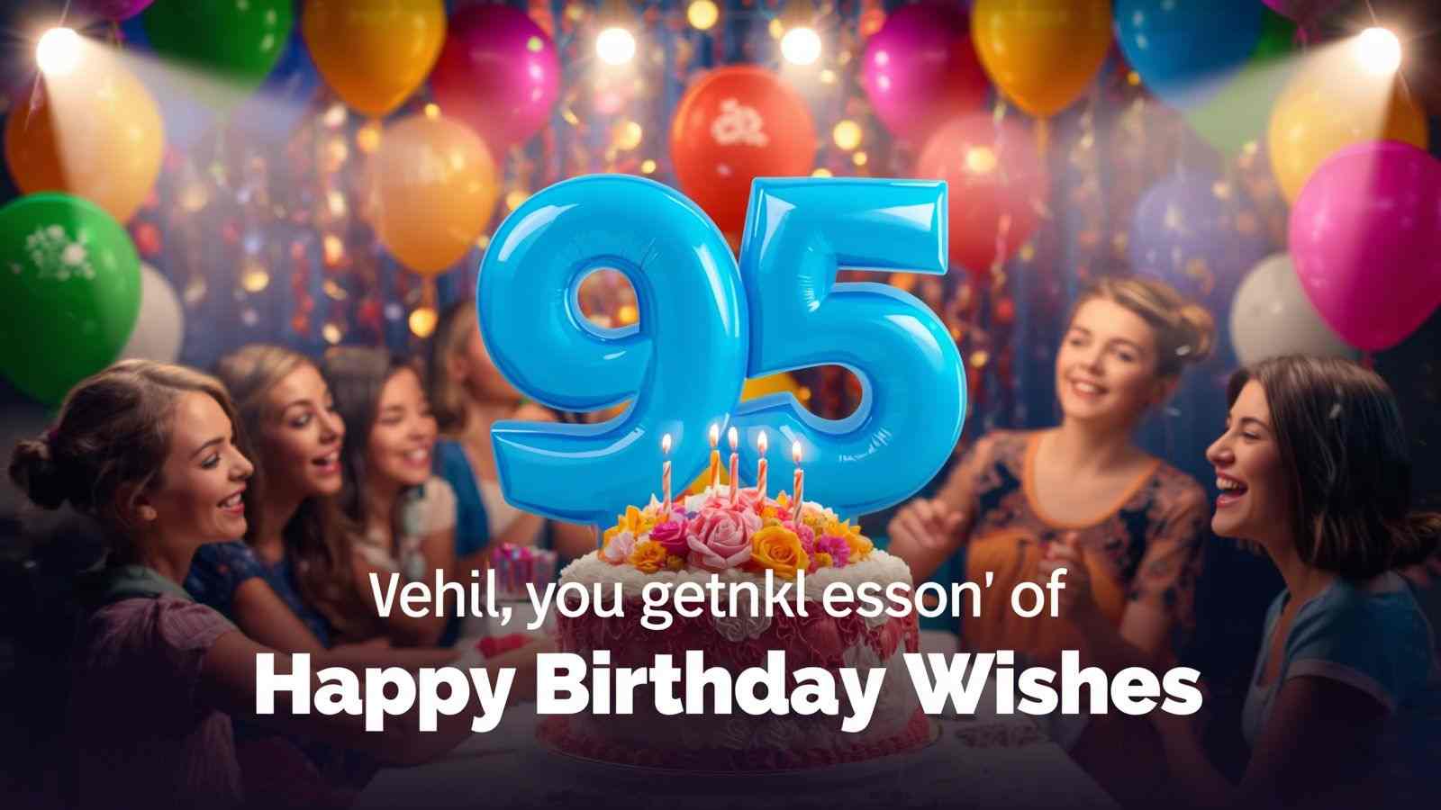 95th birthday wishes