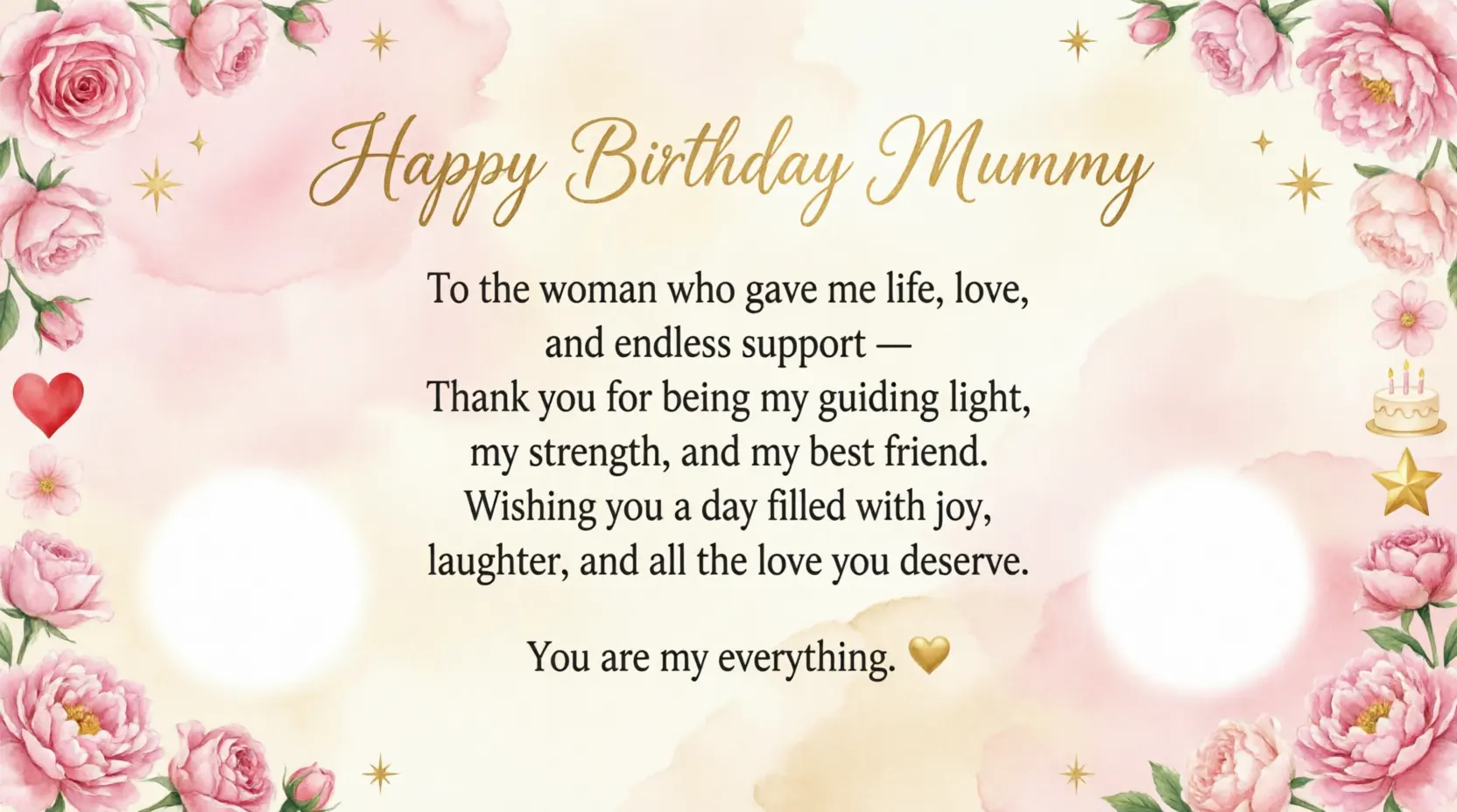 birthday wishes for mummy