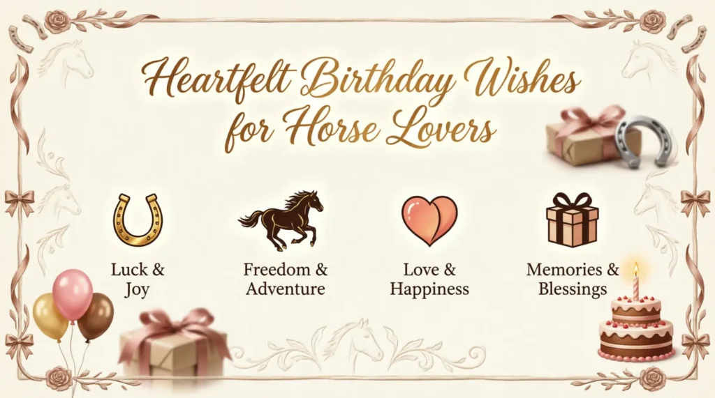 Heartfelt Birthday Wishes for Horse Lovers