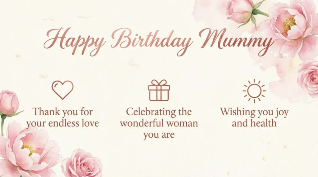 Heartfelt Birthday Wishes for Mummy
