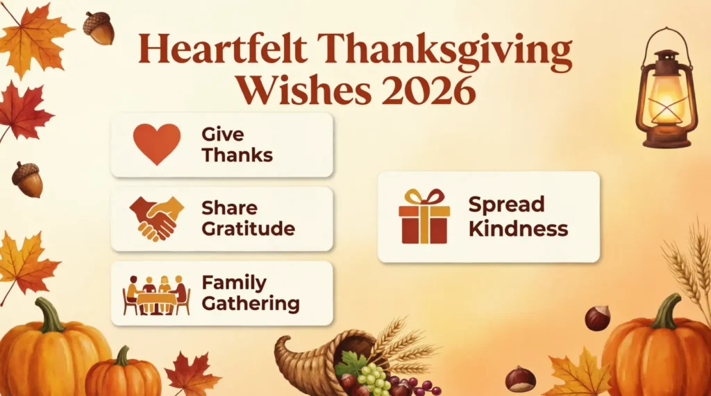 Heartfelt Thanksgiving Wishes 2026