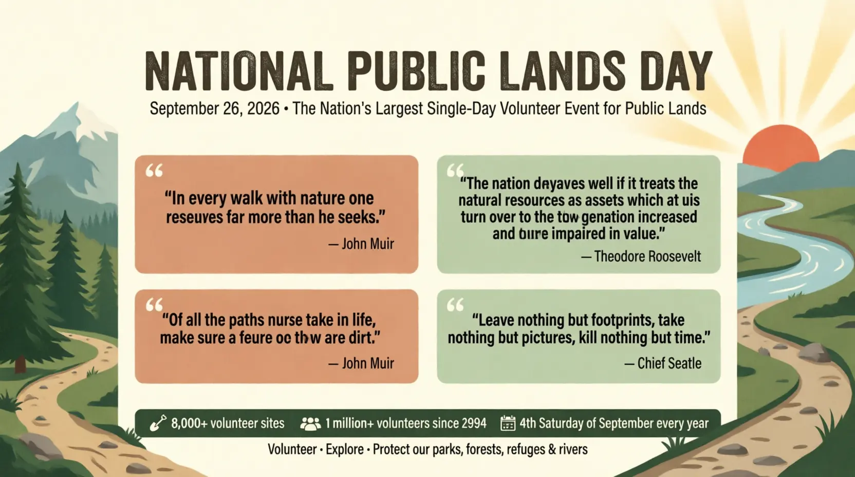 National Public Lands Day Quotes