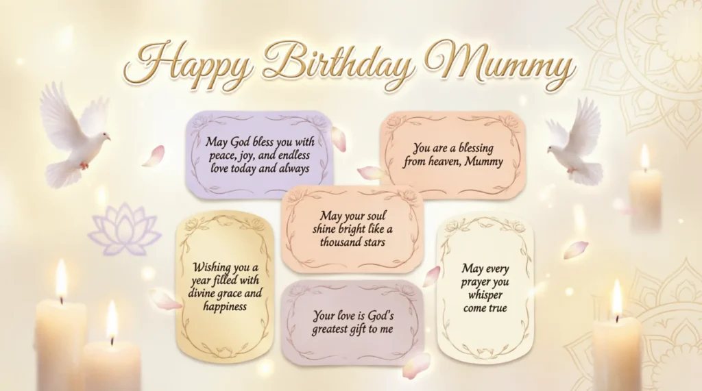 Spiritual Birthday Wishes for Mummy