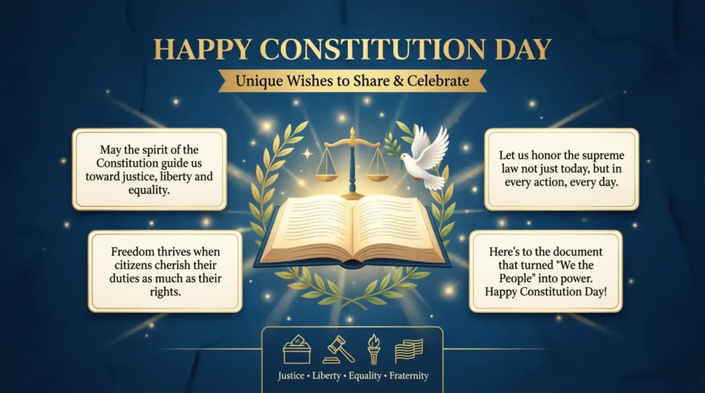 Unique Constitution Day Wishes
