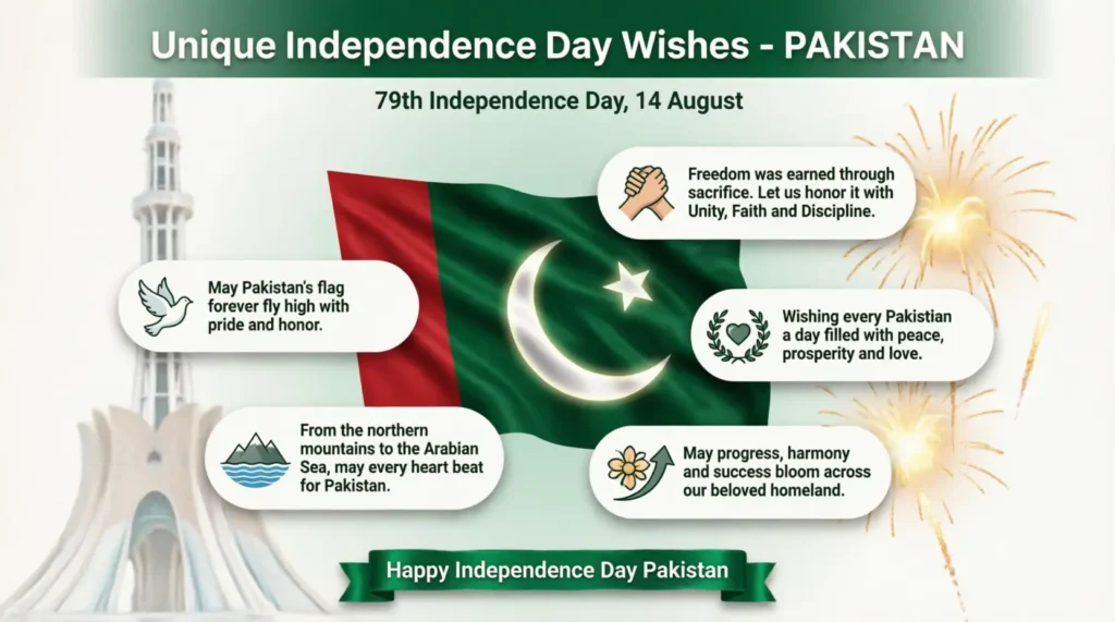 Unique Independence Day Wishes